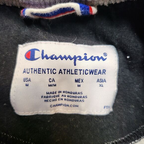 Champion Sweatshirt Mens M Gray Pullover Sweatshirt Long Sleeve - Picture 4 of 8